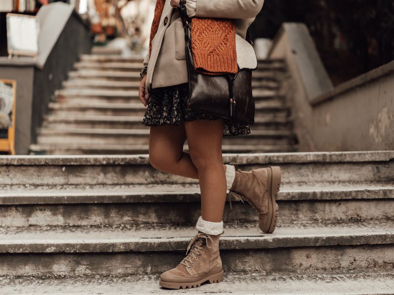 leggings invierno calle combinar estilo calidez